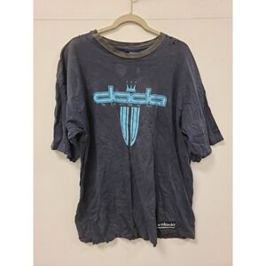 Dada Supreme‎ T-Shirt Mens 2XL Blue USA Made Vintage Graphic Tee Hip Hop Fashion